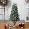 4ft. Pre-Lit English Pine Artificial Christmas Tree, Warm White LED Lights